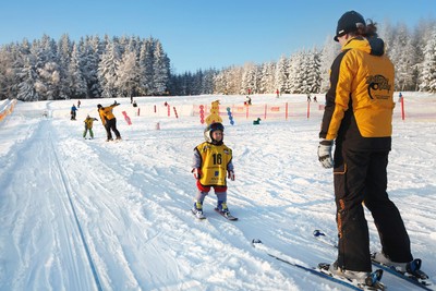 Výuka lyžování